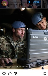 ウィリアム皇太子とキャサリン妃のインスタグラム＠princeandprincessofwalesより