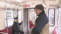 訓練の様子　ことでん瓦町駅　高松市