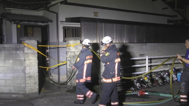 高松市の住宅で火事　一人が遺体で見つかる