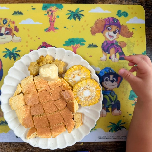 おいしそうに焼けたホットケーキ／haru（@RRRUNKA）さん提供
