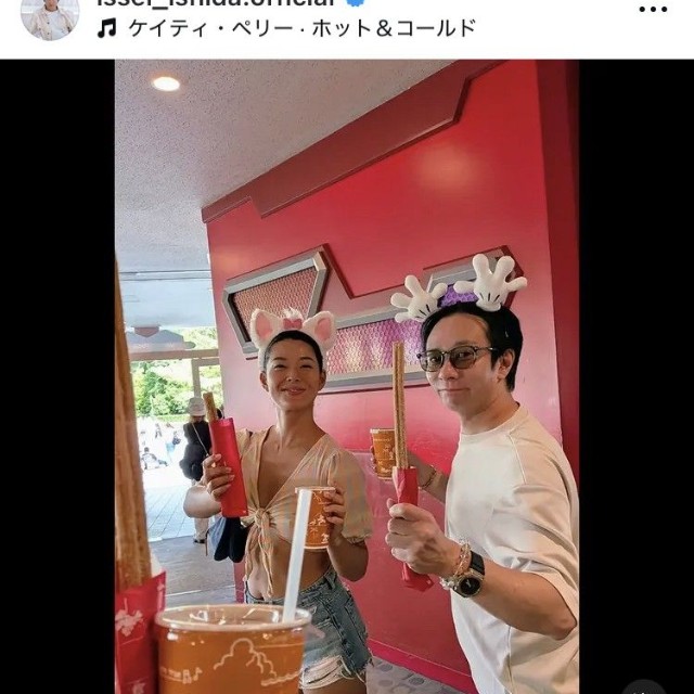 いしだ壱成インスタグラム＠issei_ishida.officialより
