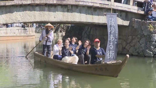 映画初出演のフィギュアスケーター高橋大輔さんら川舟からPR　倉敷市舞台の映画が先行公開　岡山