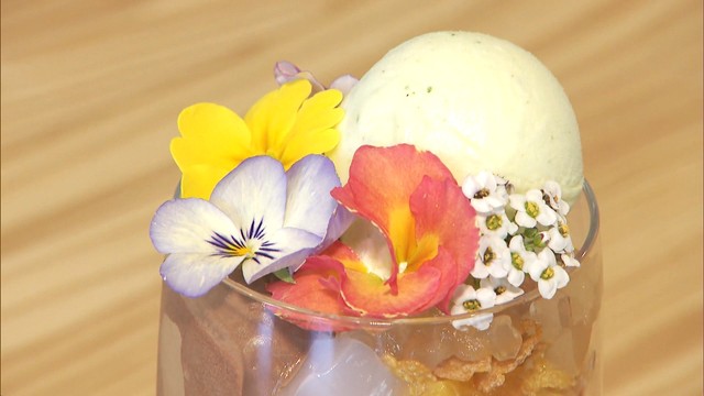 “ランドリーカフェ”でゆったり味わう「大人の春パフェ」　高松市