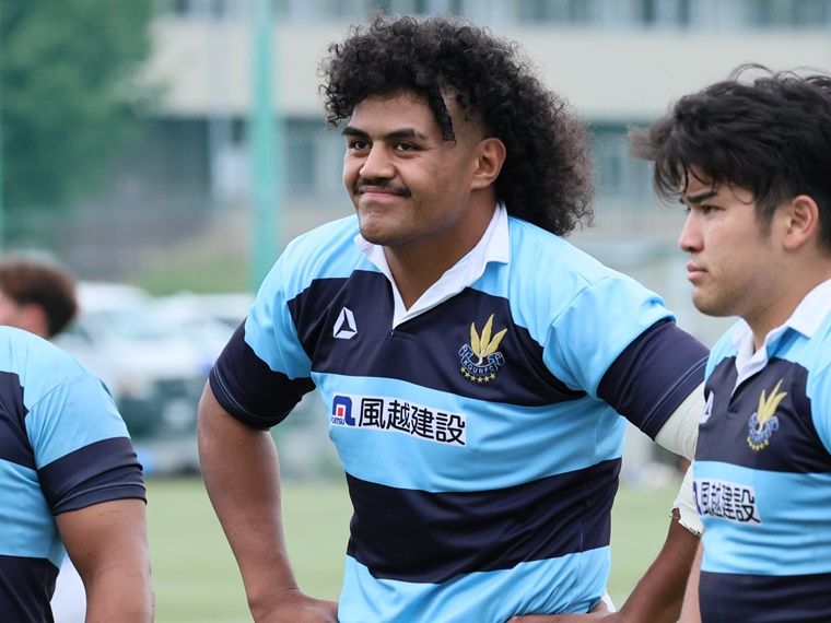 ラグビー - 関東学院大学のラリー・ティポアイールーテル 奮闘続ける