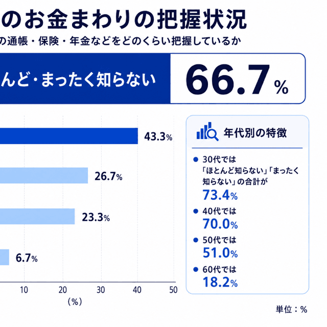 親のお金まわりの把握状況
