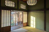 旧石川家住宅主屋の1階　内装