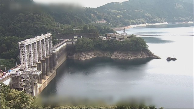 香川用水の第2次取水制限「一時解除」　19日に早明浦ダム周辺に雨