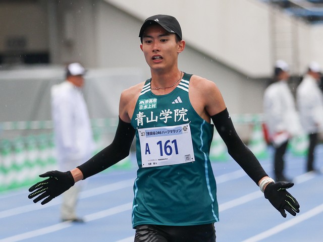 陸上・駅伝 - 青山学院大・佐藤愛斗が世田谷ハーフ学内トップ、箱根