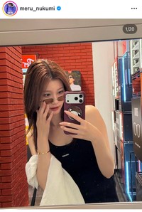 生見愛瑠インスタグラム＠meru_nukumiより