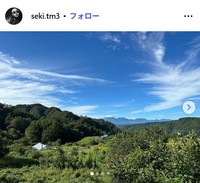 関のインスタグラム@seki.tm3より3