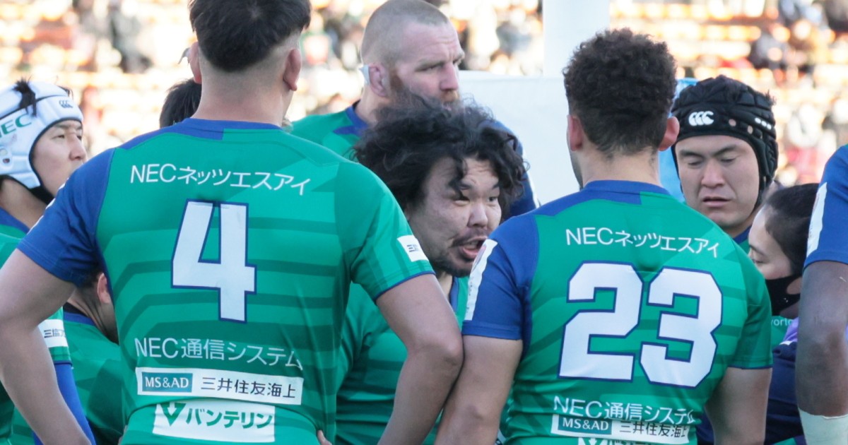 UNDER ARMOUR NECグリーンロケッツ 2022 瀧澤直 ユニフォーム ラグビー - 「プロ選手だったと胸が張れるように」35歳での決断 GR東葛