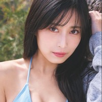 「週プレ」に登場した鷲見友美ジェナ©中村和孝／集英社