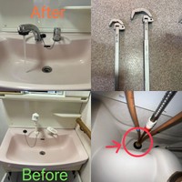 排水などの工事も自身で手掛けます。