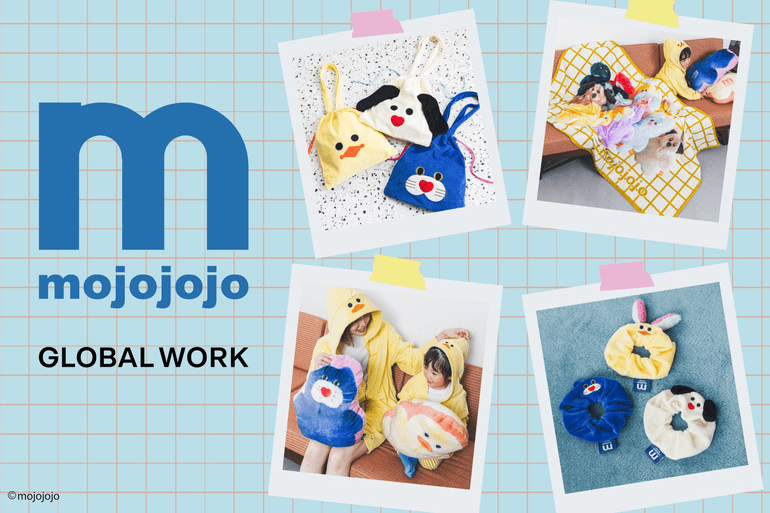全部欲しい」GLOBAL WORKが人気キャラ“mojojojo”と初コラボ