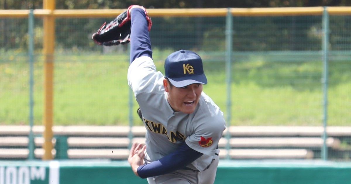 野球 - 関西学院大学の山本晃大、熱く冷静に腕を振りプロ入りへ最後の