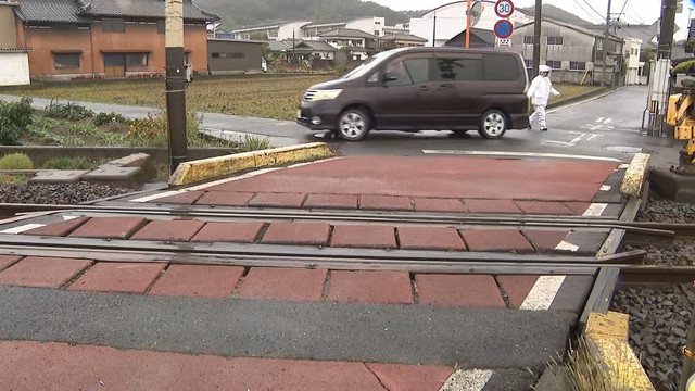 事故の現場　香川・多度津町