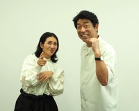 ミラクルひかる（左）と原口あきまさ