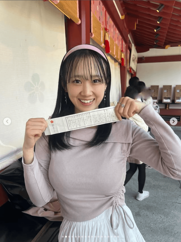 日沖りほさんのインスタグラム（＠riho_okumura_official）より