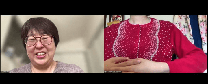 栗田隆子さん（左）、絶対に終電を逃さない女さん（右）