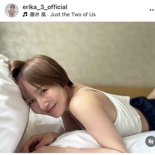 山川恵里佳インスタグラム＠erika_3_officialより