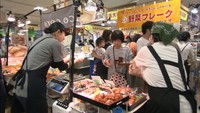 持ち帰りますか？店内ですか？　北海道物産展も軽減税率で新対応　高松三越