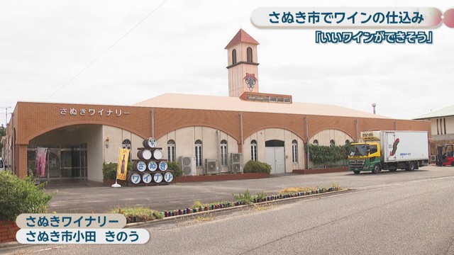 さぬきワイナリー　さぬき市小田　10日