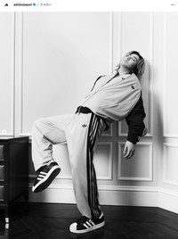 アディダスの公式インスタグラム「adidasjapan」から