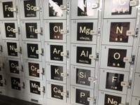 こんなロッカー見たことありますか？（スノウさん提供）