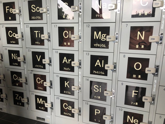 こんなロッカー見たことありますか？（スノウさん提供）