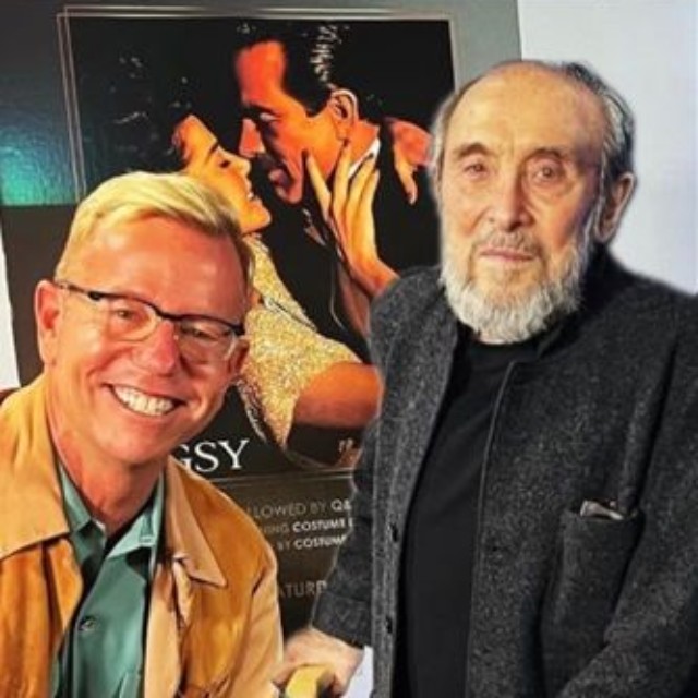 アルバート・ウォルスキーさん（右）の訃報を伝えたクリストファー・ローレンス氏のインスタグラム＠thechristopherlawrence