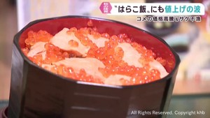 宮城県の秋の味覚　はらこ飯シーズン到来　サケ不漁と米高騰で値上げ余儀なく