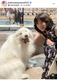 中山圭以子インスタグラム＠keikonakayama2022より