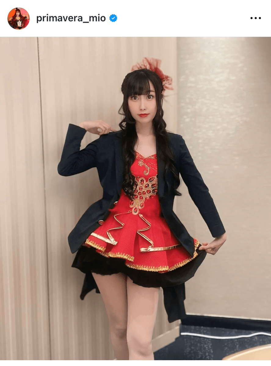 藤井みお( プリマベーラ MIO ) (@primavera_mio)さんのインスタグラムより