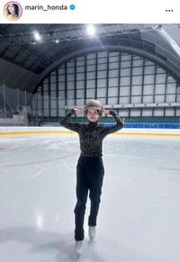 本田真凜インスタグラム(＠marin_honda)より