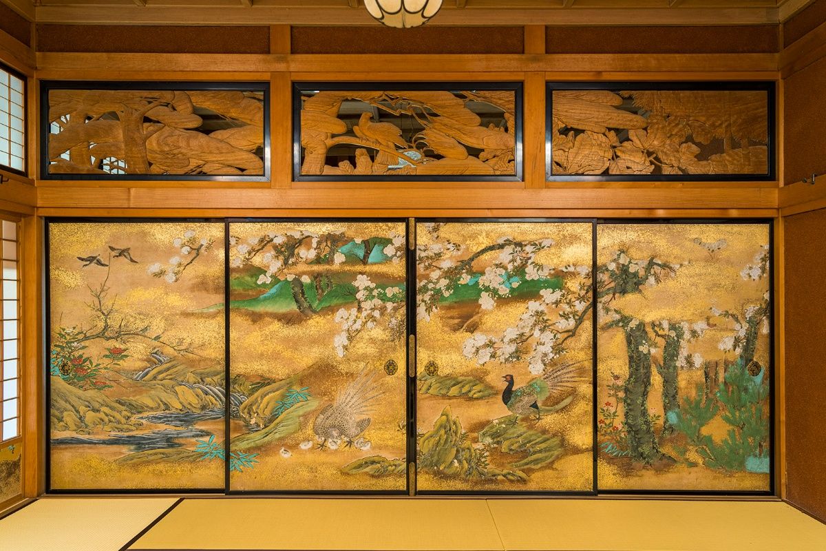 大英博物館日本美術コレクション 襖アクリルスタンド 狩野宗眼重信2種セット 41d788c78a2ab940a6f68898a7999b