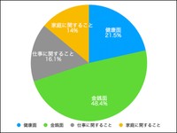 【悩みが「深刻」「かなり深刻」と回答した人】一番気になっている悩み（提供画像）