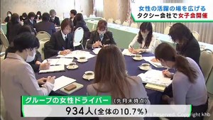 女性の活躍の場を広げ働きやすい職場環境を　女性タクシードライバーが「女子会」