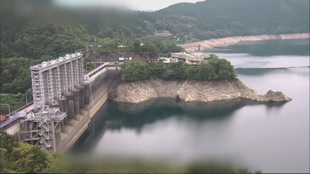 早明浦ダムの貯水率30％で香川用水「第3次取水制限」実施へ　少雨なら19日にも