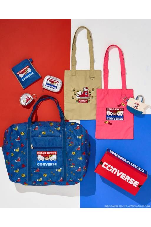 PLAZA限定】コンバース×ハローキティが夢のコラボ レトロでエモいT