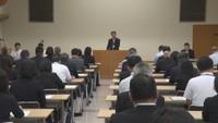 臨時校長会　倉敷市役所　13日