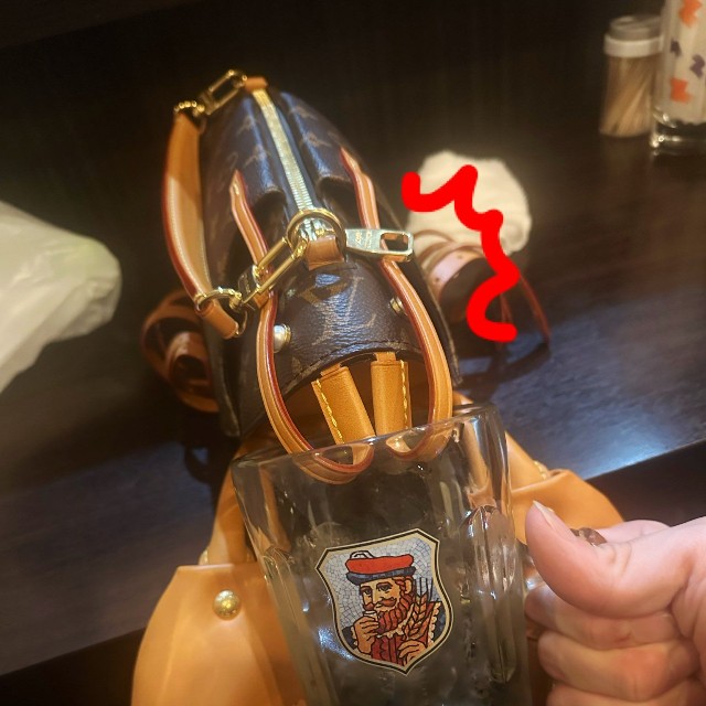 「愛でれば愛でるほどエヴィトンちゃんも愛で返してくれます（笑）」と購入者の男性。