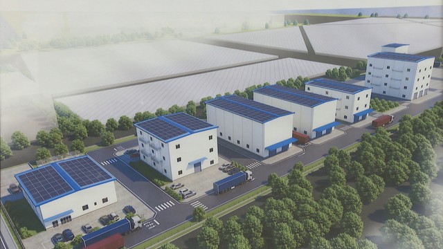 新工場　完成予想図