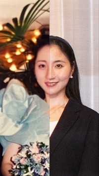 左が亡くなった母親、右がAkaneさんご本人／Akaneさん（@_gin720）提供