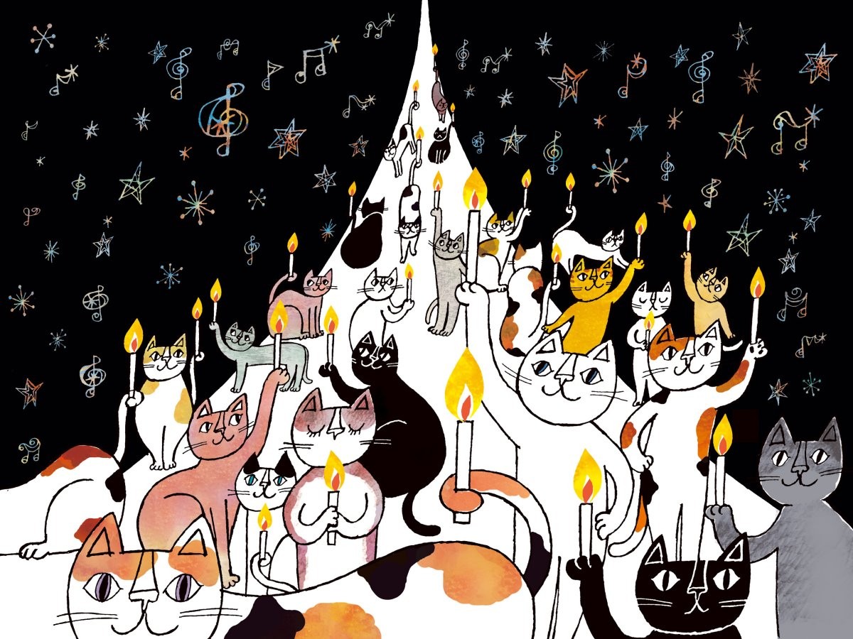 作家8人が描く、愛おしい猫の世界 都内で「ねこ画展」 | 「犬や猫と
