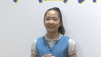 みのり役／中学2年 山﨑真央さん