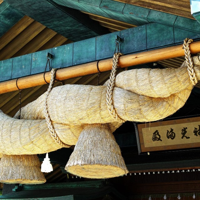 出雲大社の大しめ縄※画像はイメージです（maso11/stock.adobe.com）