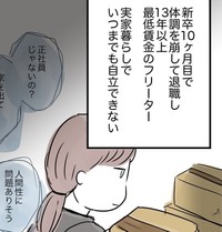 13年以上のフリーター生活（みくるべさん提供）