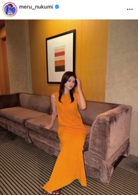 生見愛瑠インスタグラム(@meru_nukumi)より