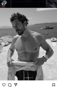 オーランド・ブルームのインスタグラム＠orlandobloomより