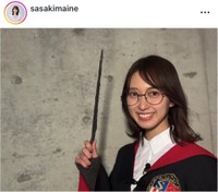 佐々木舞音インスタグラム(＠sasakimaine)より